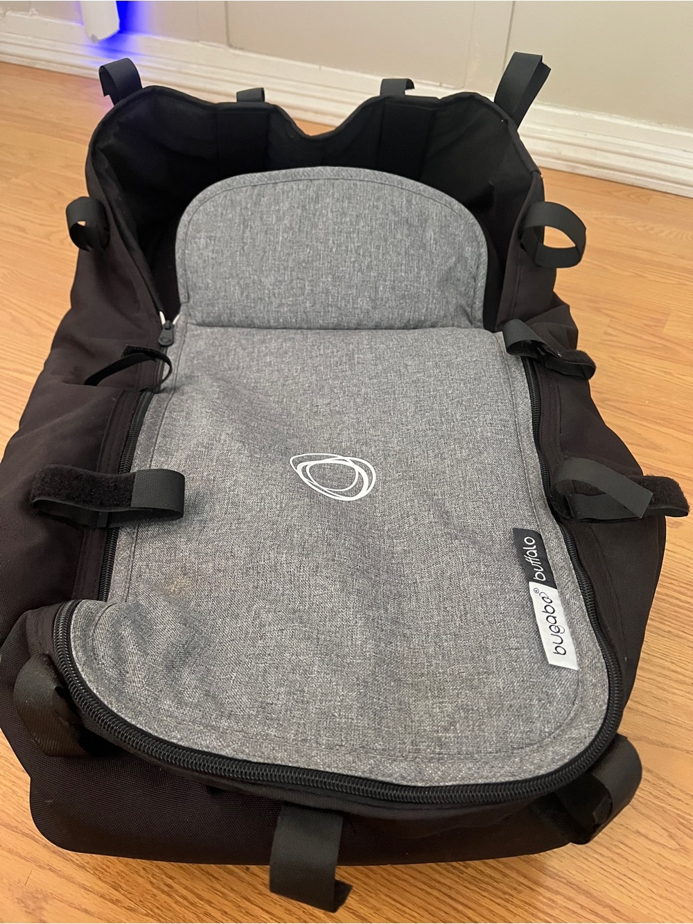 Bugaboo Buffalo stroller basinett Black and Gray